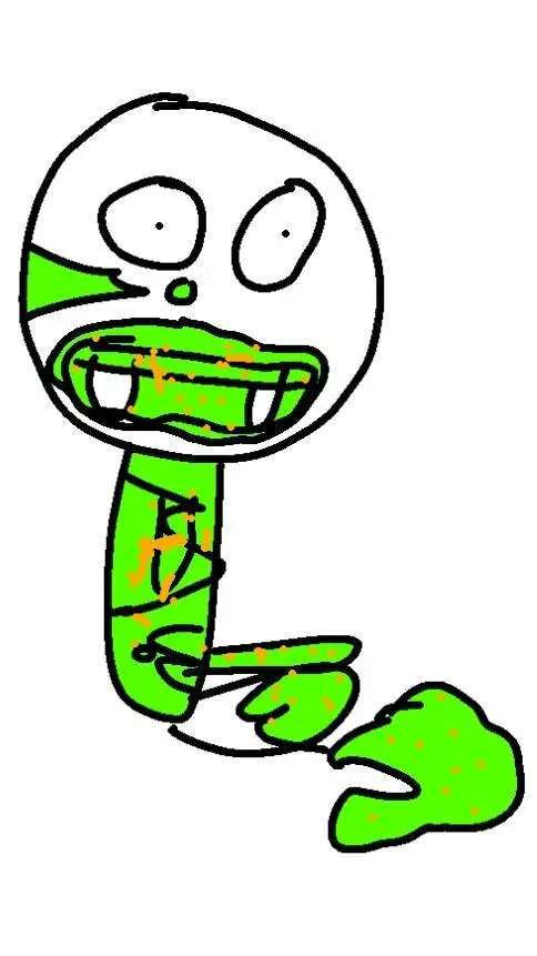 ai character: Jeff but a baby??? background