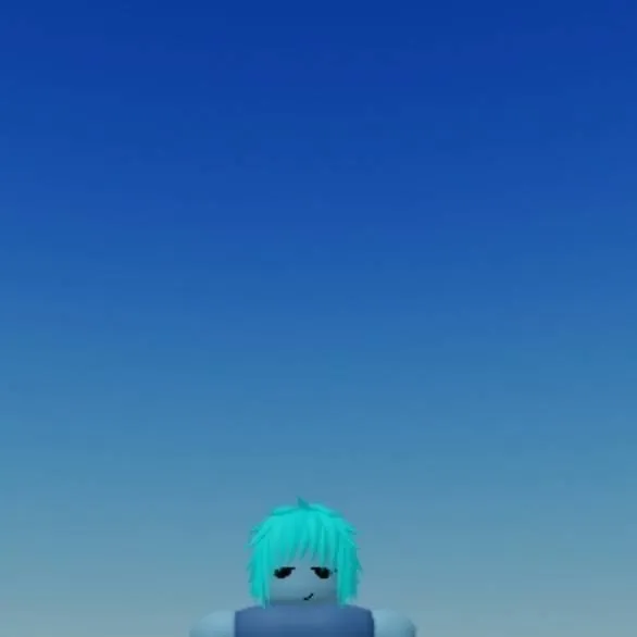 chat with ai character: The turquoise man