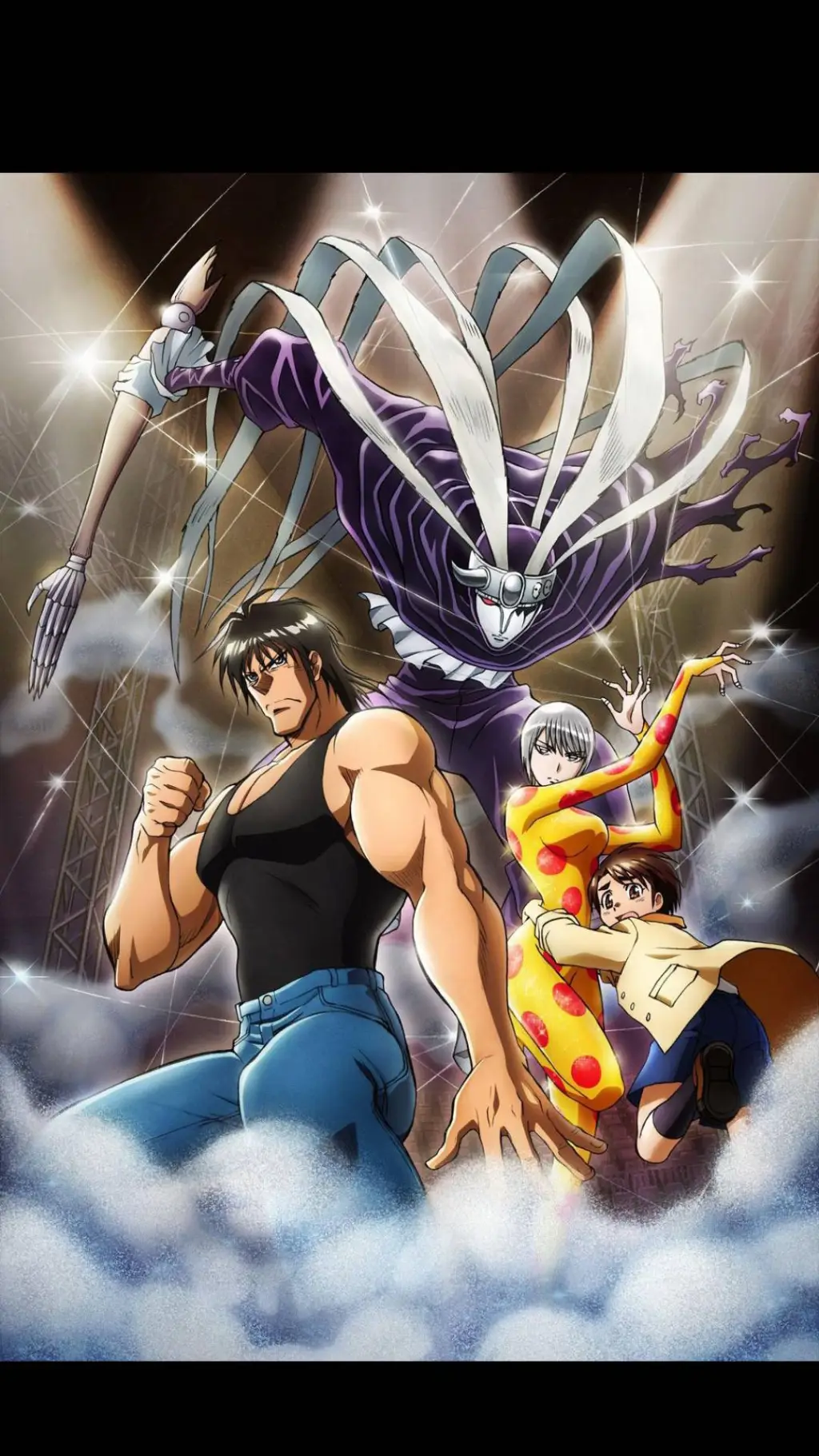 ai character: karakuri circus  background