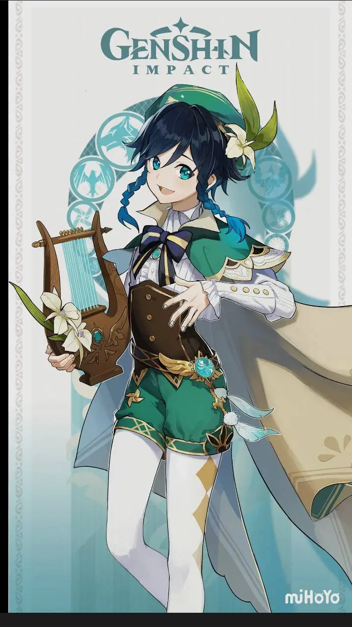 ai character: venti (genshin) background