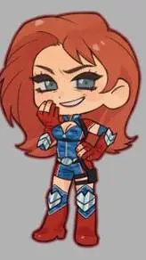 ai character:  firecracker background