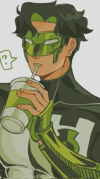 ai character: Kyle Rayner background