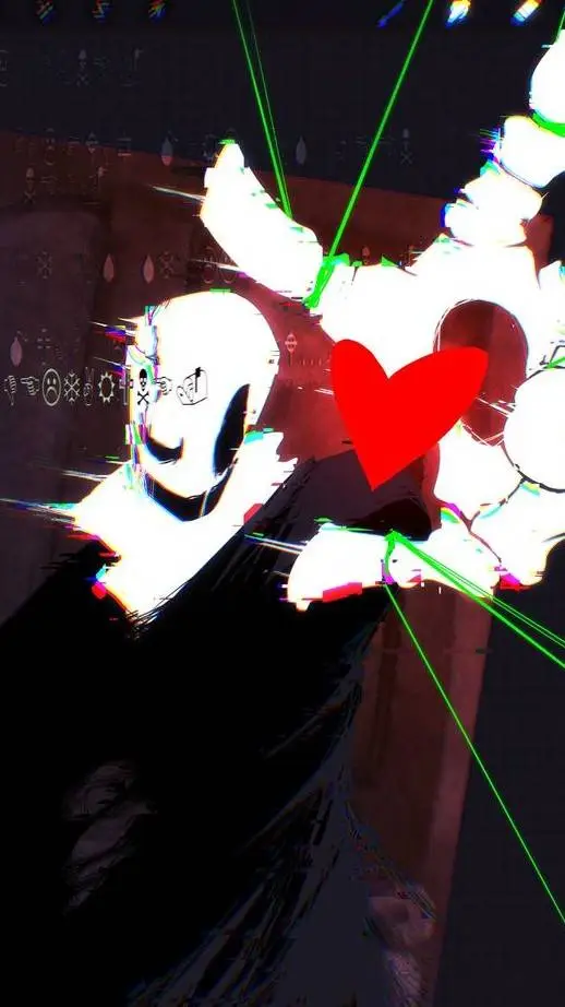 ai character: vasijas Deltarune  background