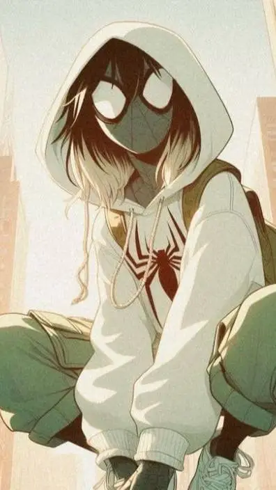 ai character: mha spiderman :3 background