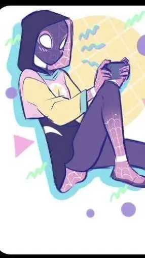 ai character: spiderman y mha :3 background