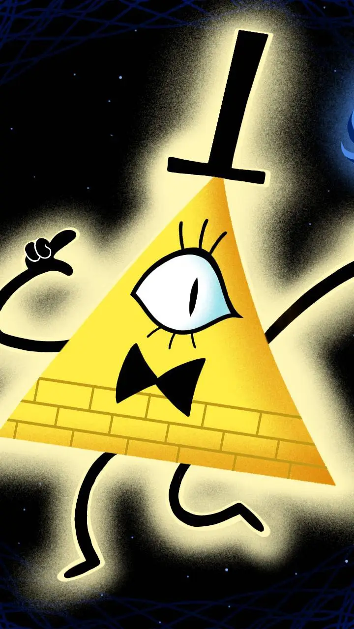ai character: Bill Cipher  background