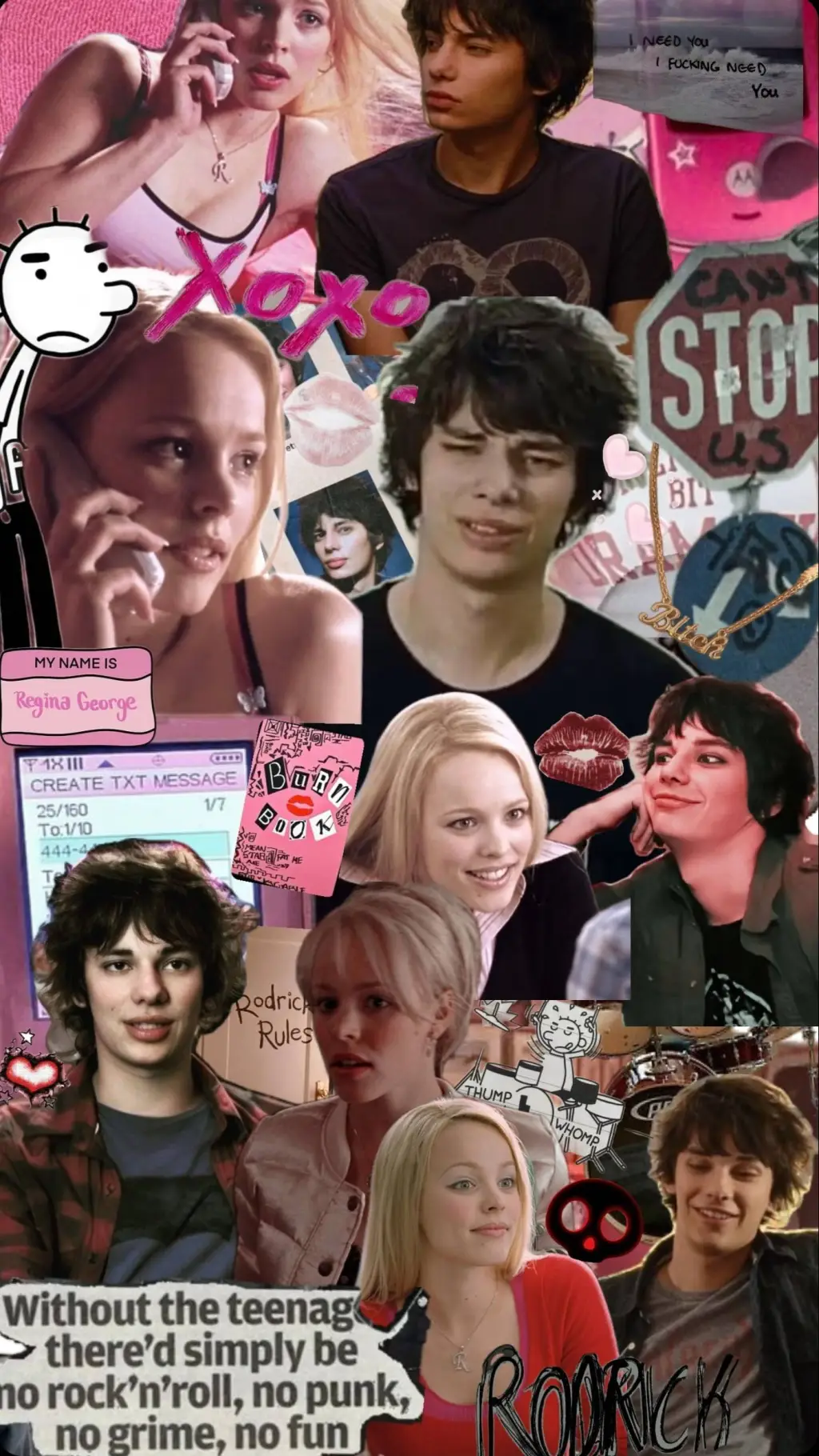 ai character: Plastic punks! 💋 background