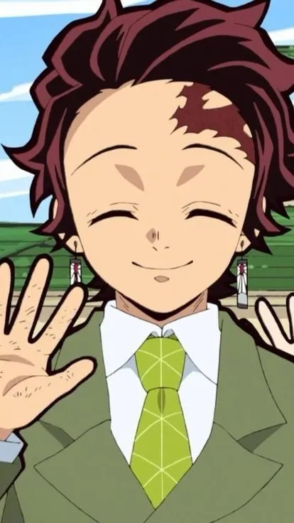 ai character: Tanjiro background