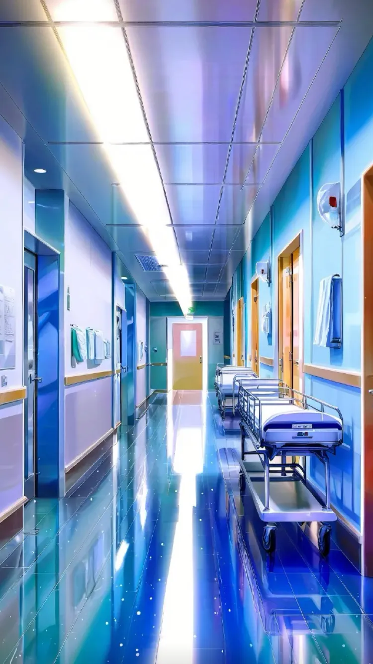 ai character: Hospital  background