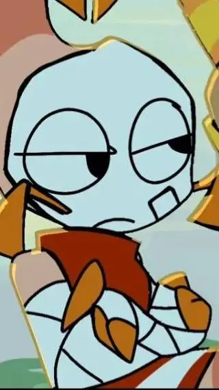 ai character: Shrimpo background