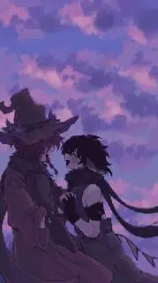 ai character: azuretime background