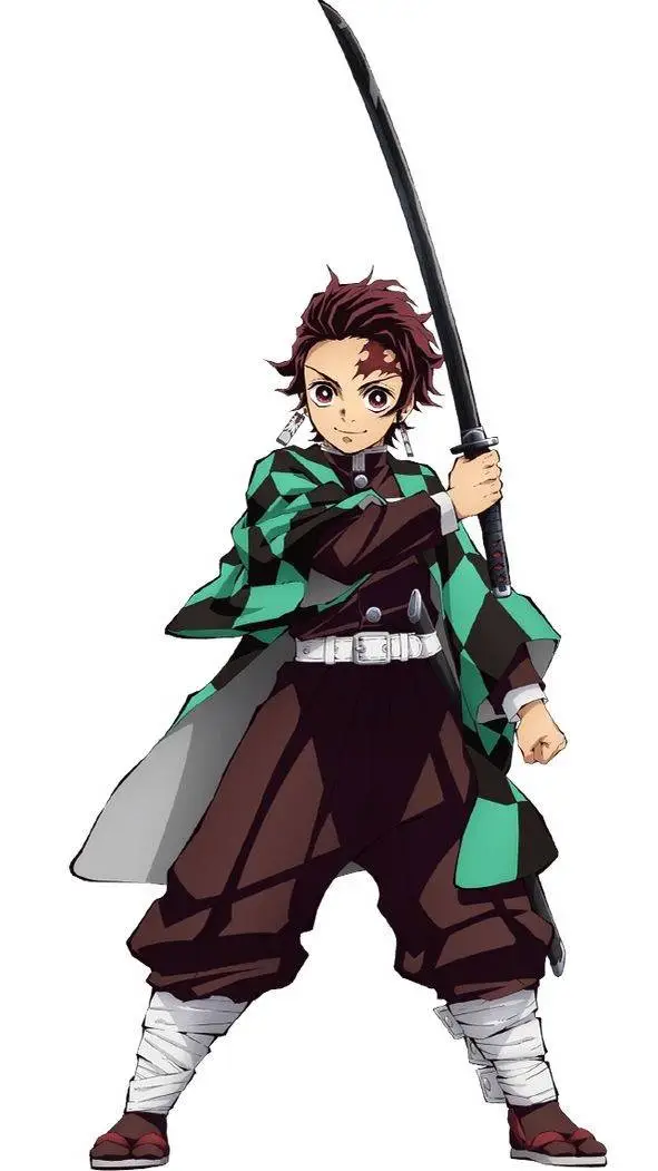 ai character: tanjiro kamado background
