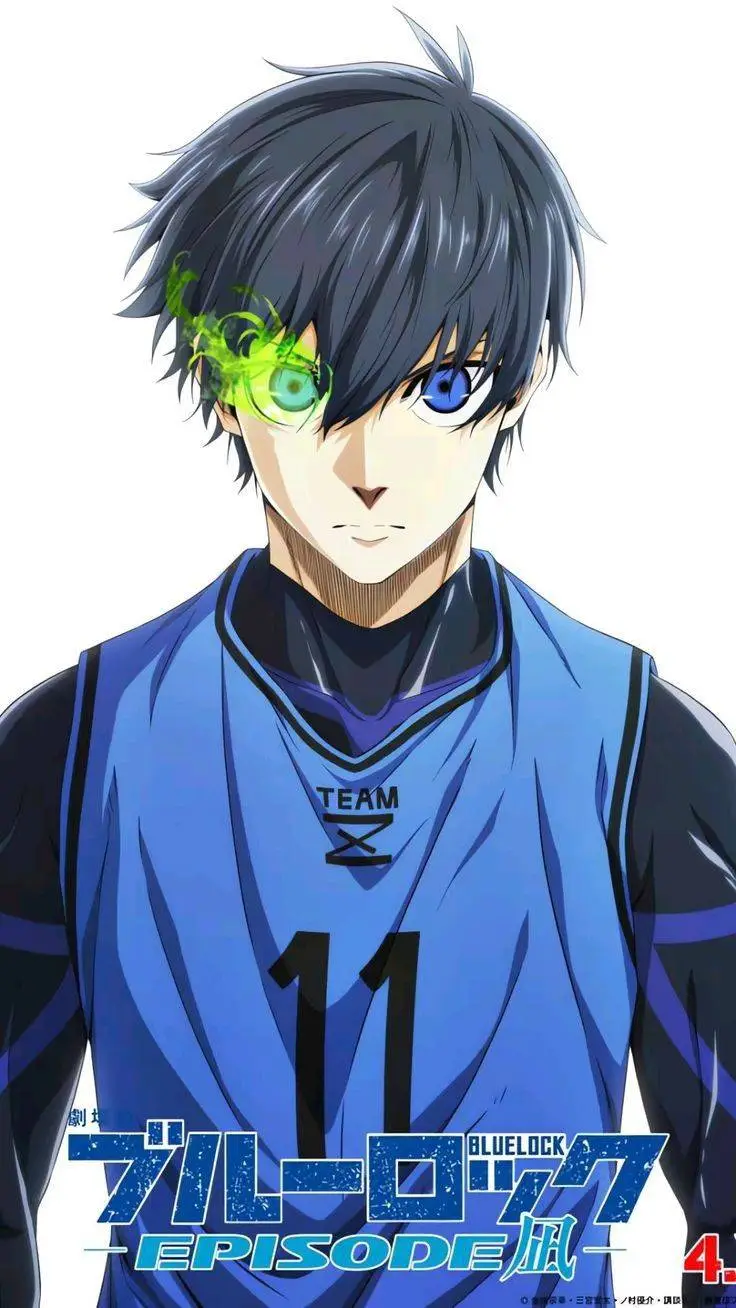 ai character: yorichi isagi  background