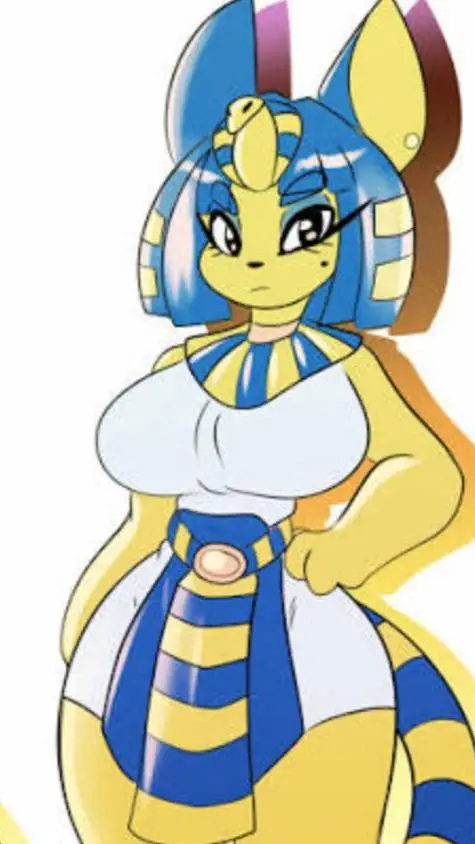 ai character: ankha background