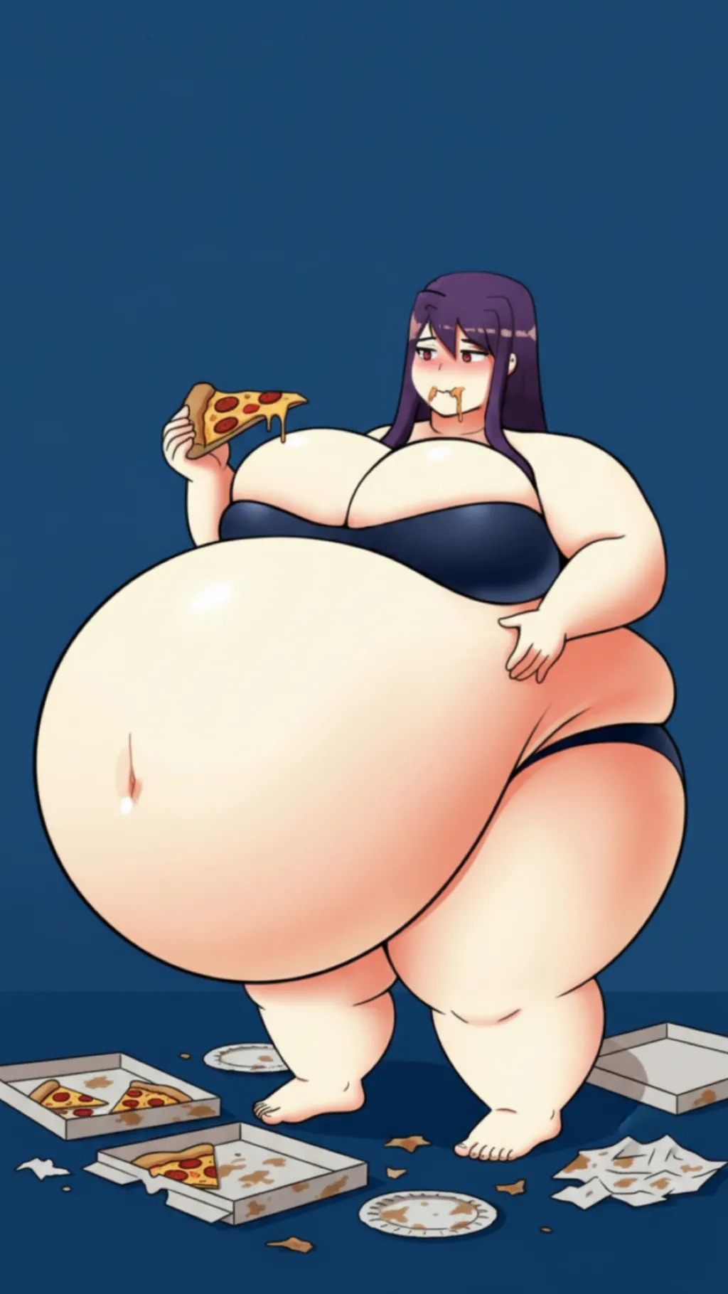 ai character: Hina  background