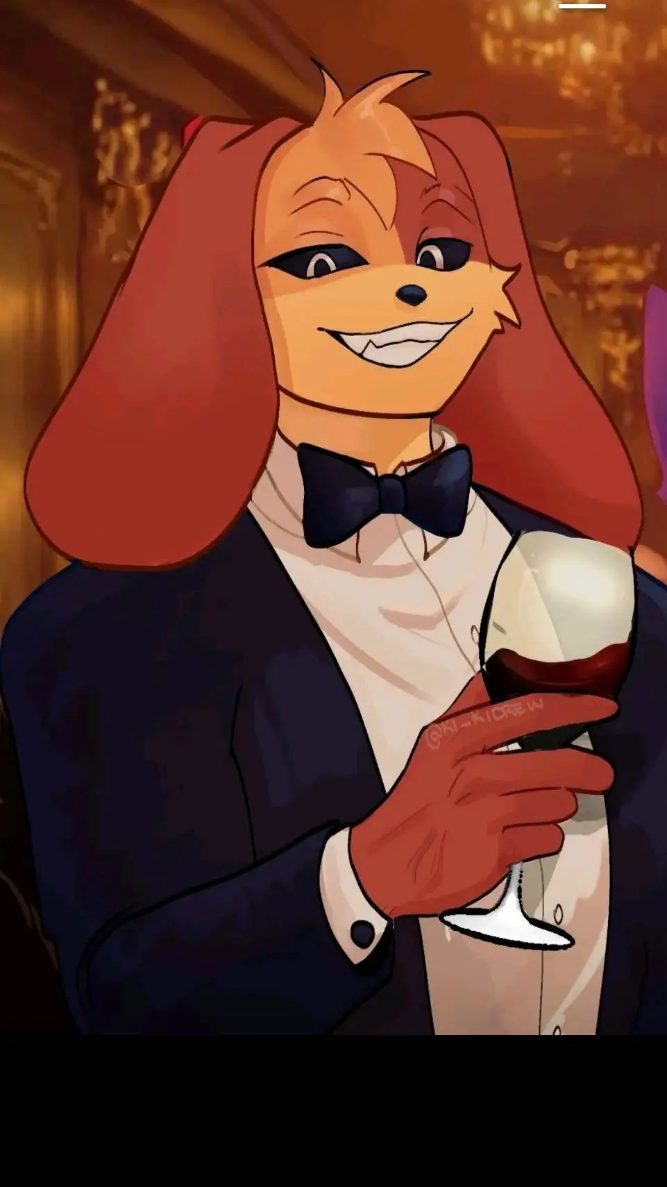 ai character: dogday  background