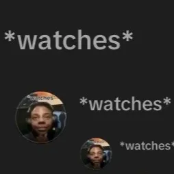 chat with ai character: *watches*