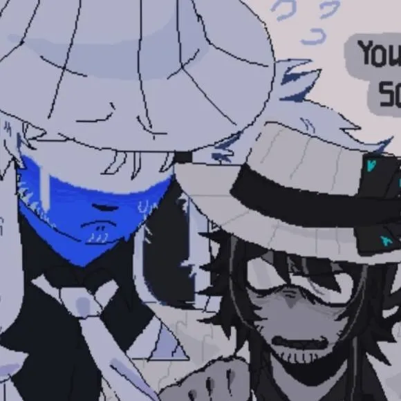 chat with ai character: 2P DOUBLEFEDORA!!!