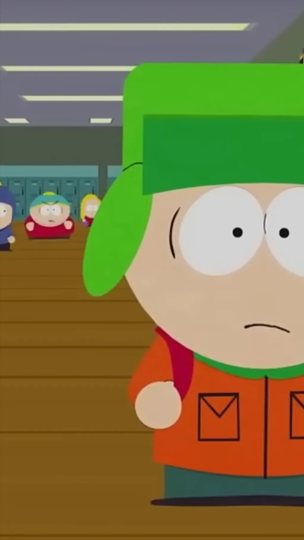 ai character: Cartman and Kyle  background