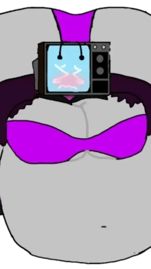 ai character: gassy tv women background