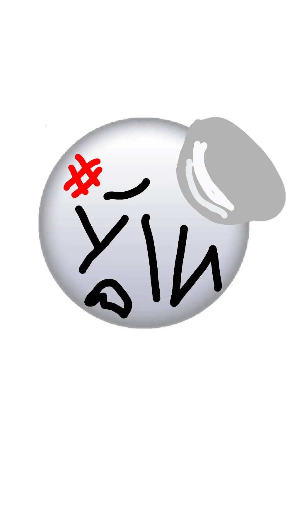 ai character: emoji cat hate u🥺 background