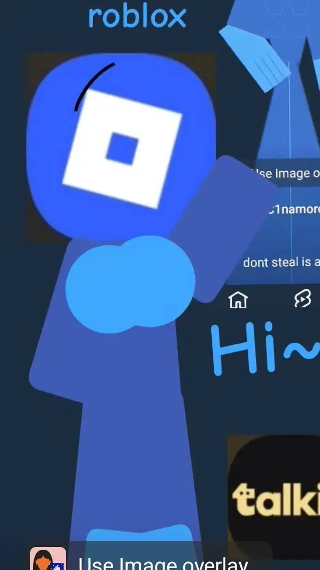 ai character: fem roblox background