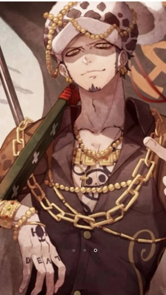 ai character: Trafalgar law  background