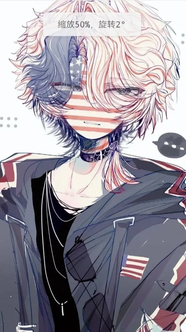 ai character: USA background