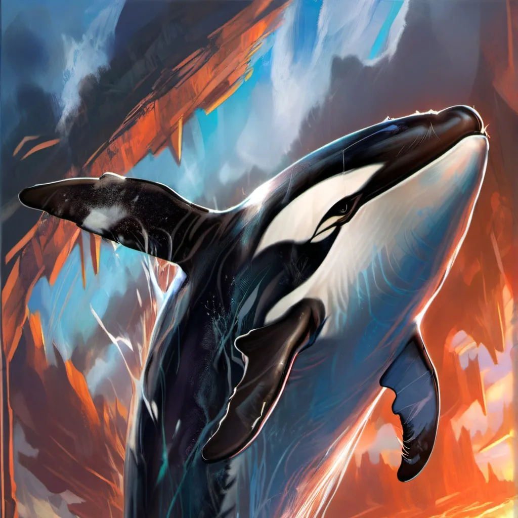 chat with ai character: orca calf 