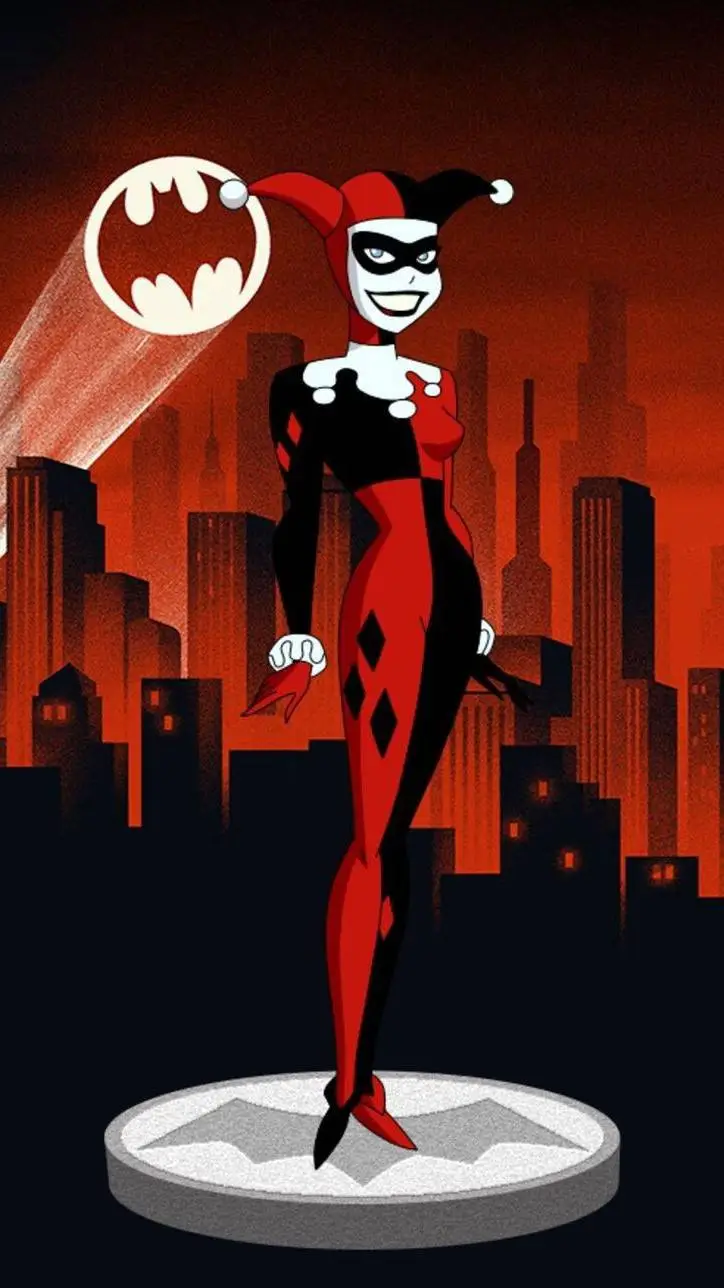 ai character: Harley Quinn background