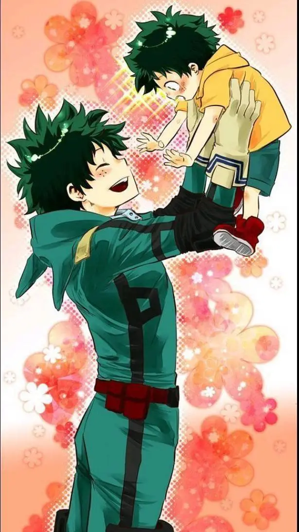 ai character: Deku papa background