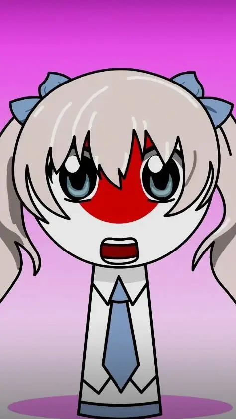 ai character: japan (with a wig) background