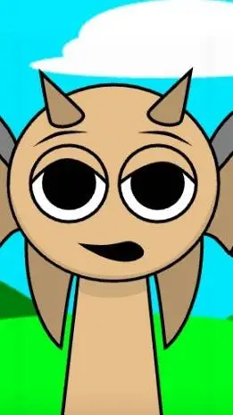 ai character: Turple from sprunk background