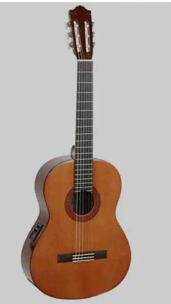 ai character: guitar  background