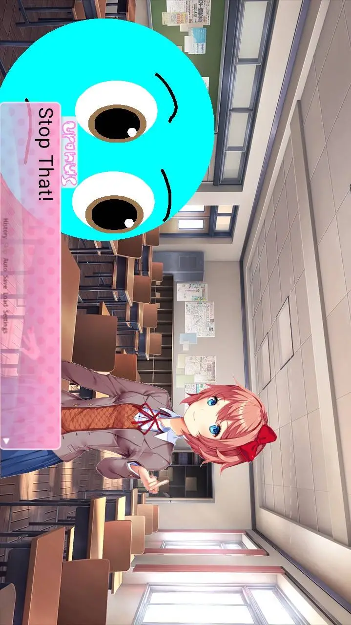 ai character: Uranus on Ddlc???  background