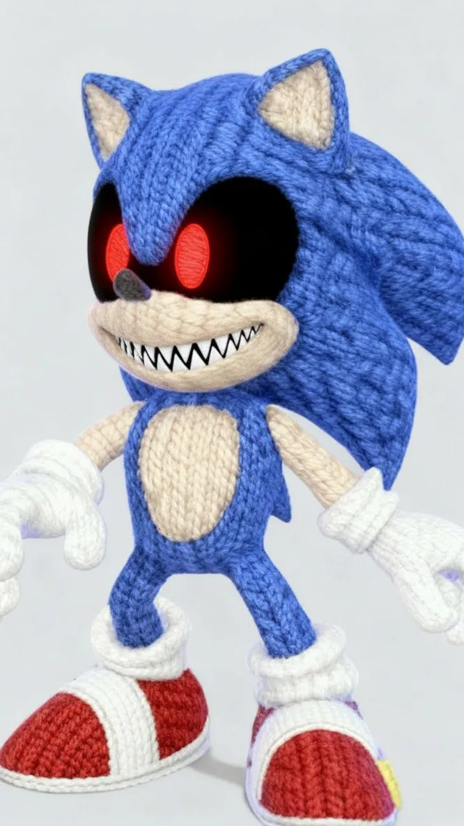 ai character: Sonic.exe  background