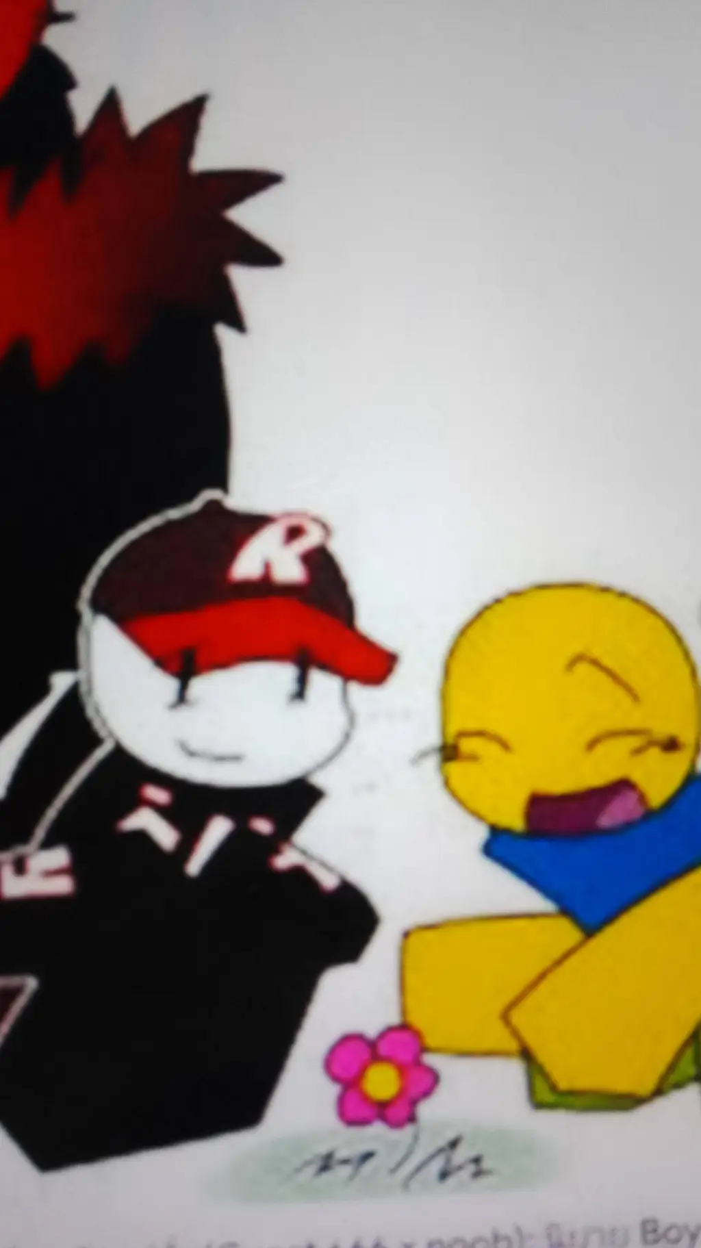 ai character: NOOB 666!:) background