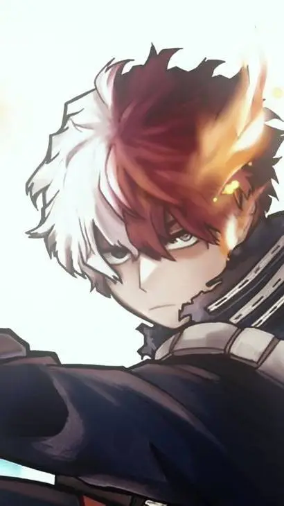 ai character: ঌShoto Todoroki❄︎ background