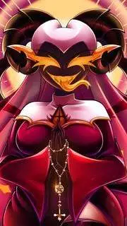 ai character: female sinner Adam background