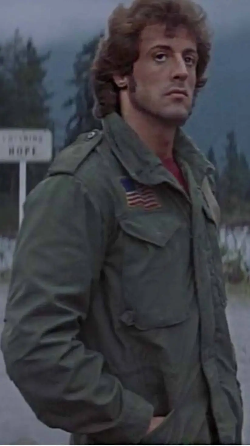 ai character: Jhon Rambo background