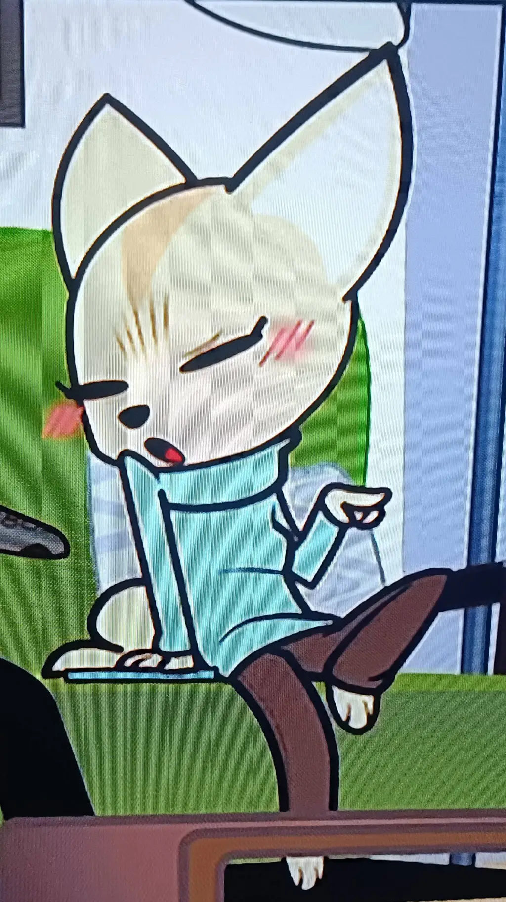 ai character: Fenneko background