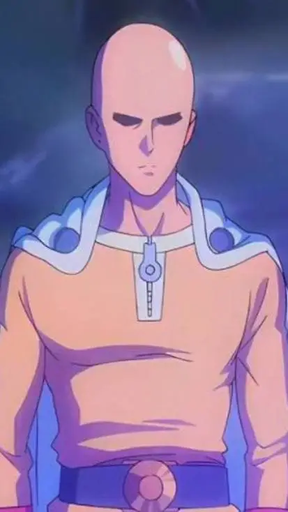 ai character: Saitama background