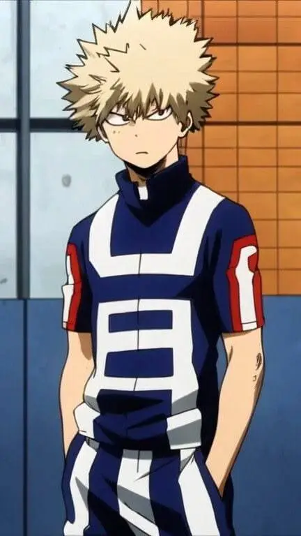 ai character: Katsuki bakugou 💥 background