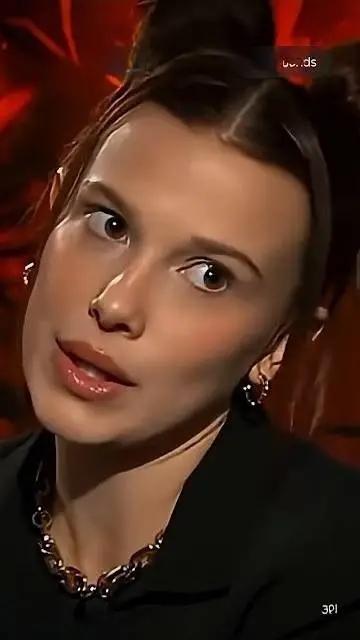 ai character: Millie Bobby Brown background