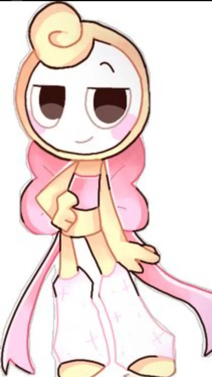 ai character: glisten sees you.. background