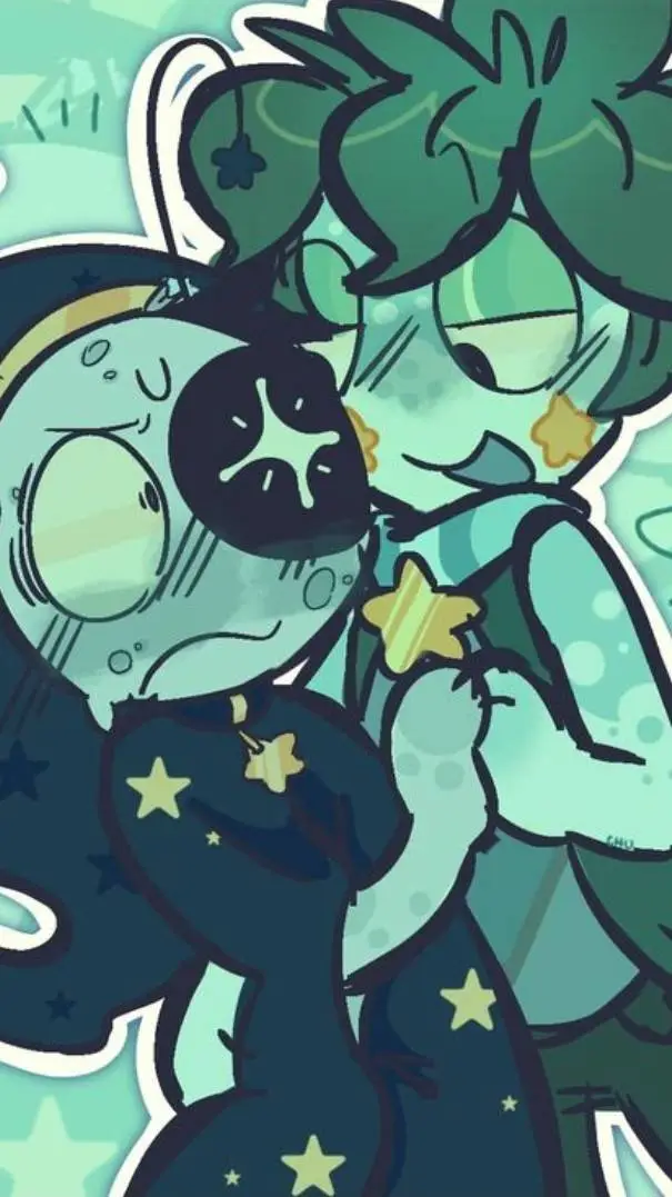 ai character: moonberry background