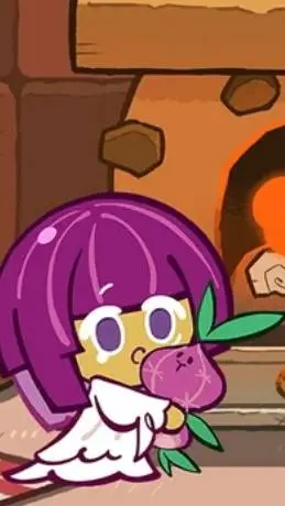 ai character: Onion cookie background