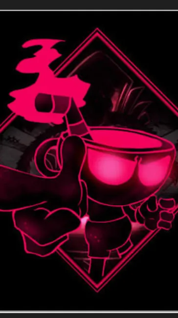 ai character: Cuphead background