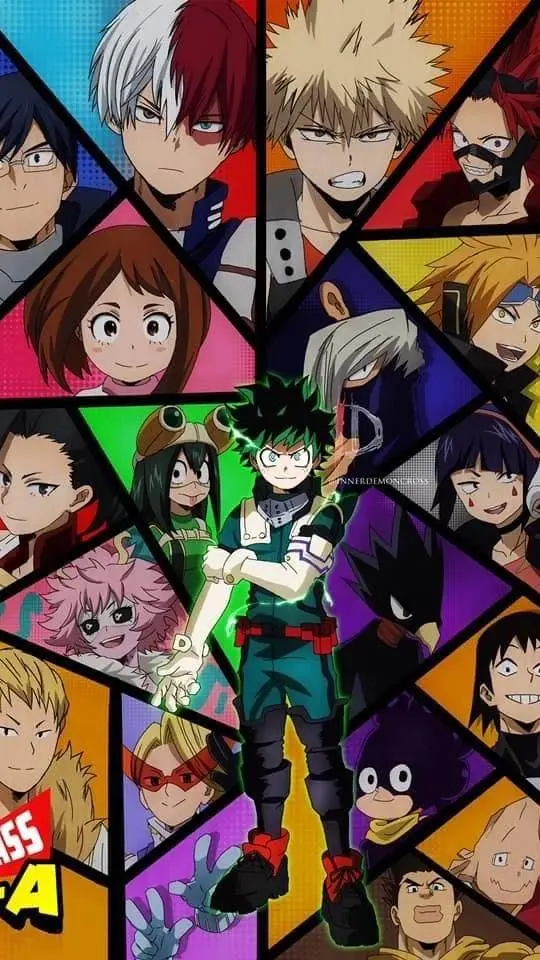 ai character: mha background