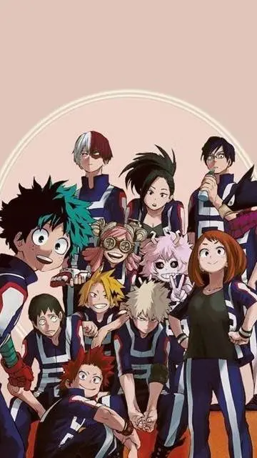 ai character: mha  background